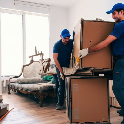 Servicio de vaciado para pisos usados